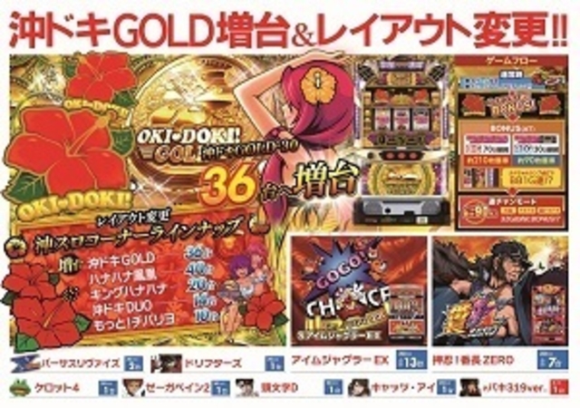 ZENT豊田本店 ☆新台入替&チラシ折込☆