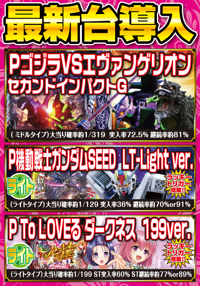 パチンコ最新機種